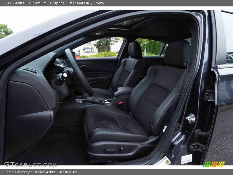 Graphite Luster Metallic / Ebony 2016 Acura ILX Premium