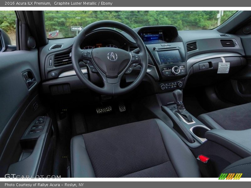 Graphite Luster Metallic / Ebony 2016 Acura ILX Premium