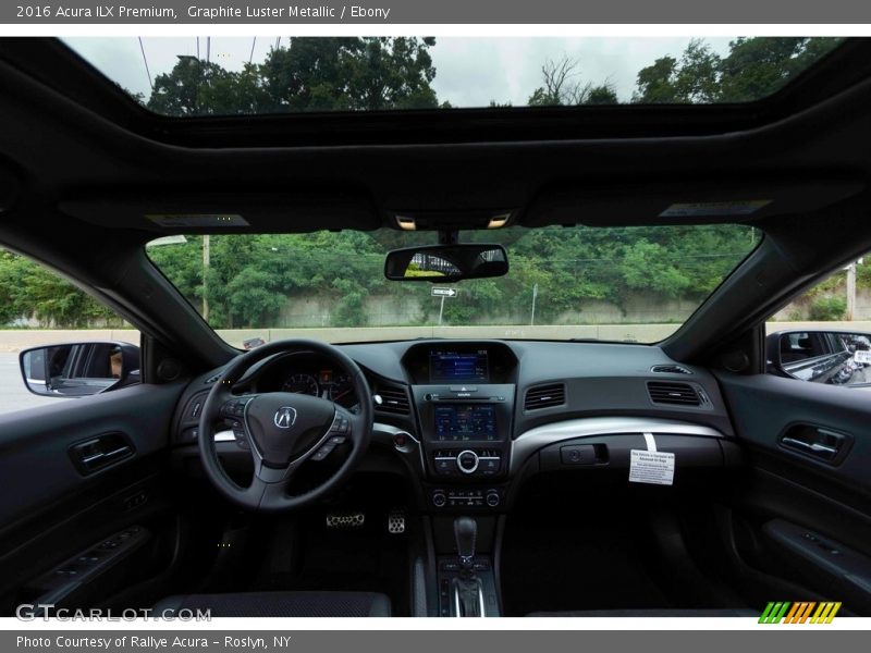 Graphite Luster Metallic / Ebony 2016 Acura ILX Premium