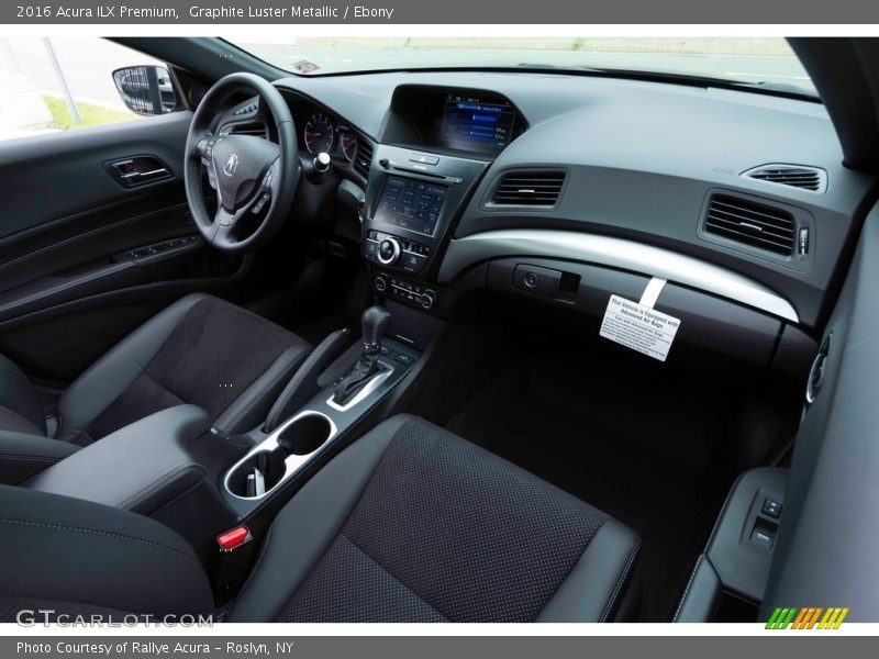 Graphite Luster Metallic / Ebony 2016 Acura ILX Premium