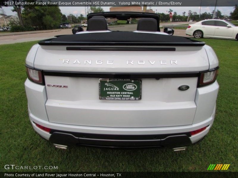 Yulong White Metallic / Ebony/Ebony 2017 Land Rover Range Rover Evoque Convertible HSE Dynamic