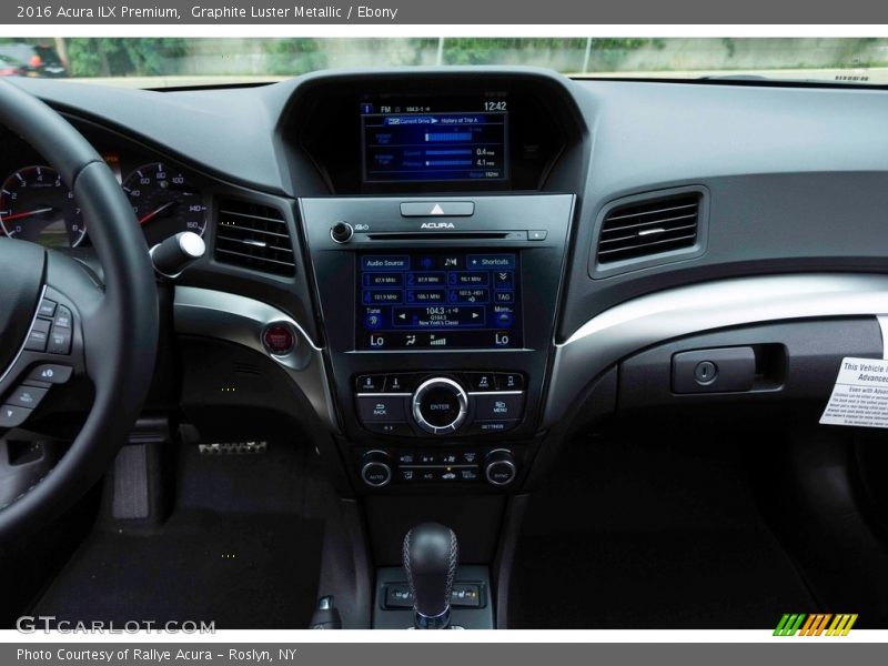 Graphite Luster Metallic / Ebony 2016 Acura ILX Premium