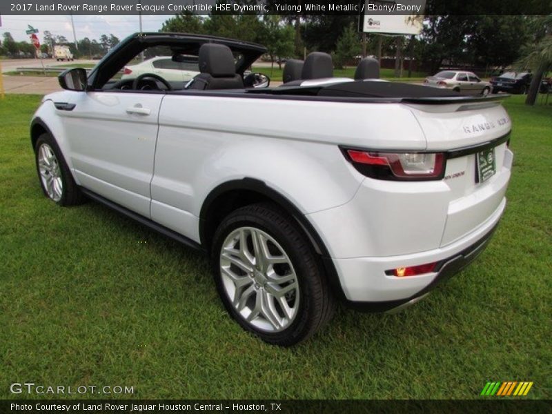  2017 Range Rover Evoque Convertible HSE Dynamic Yulong White Metallic