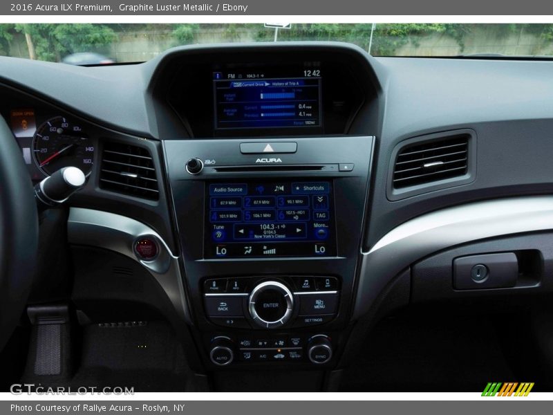 Graphite Luster Metallic / Ebony 2016 Acura ILX Premium