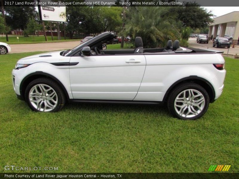 Yulong White Metallic / Ebony/Ebony 2017 Land Rover Range Rover Evoque Convertible HSE Dynamic