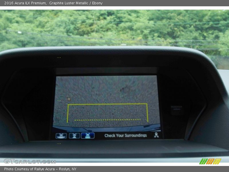 Graphite Luster Metallic / Ebony 2016 Acura ILX Premium