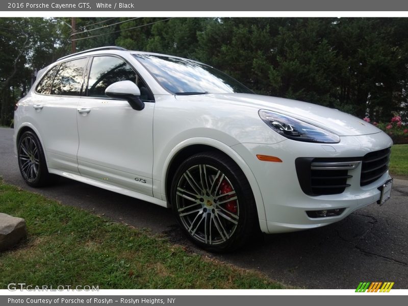 White / Black 2016 Porsche Cayenne GTS
