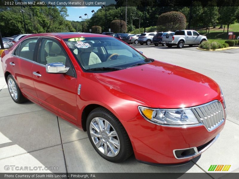 Front 3/4 View of 2012 MKZ AWD