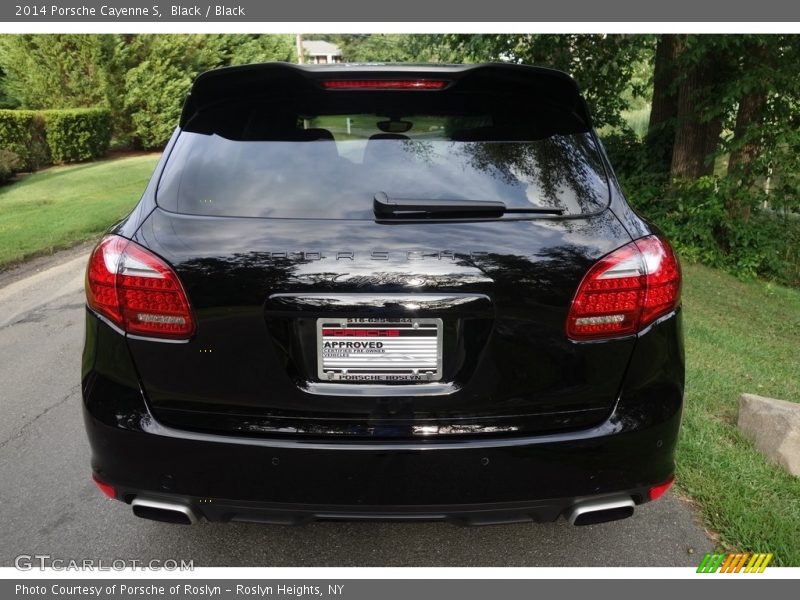 Black / Black 2014 Porsche Cayenne S
