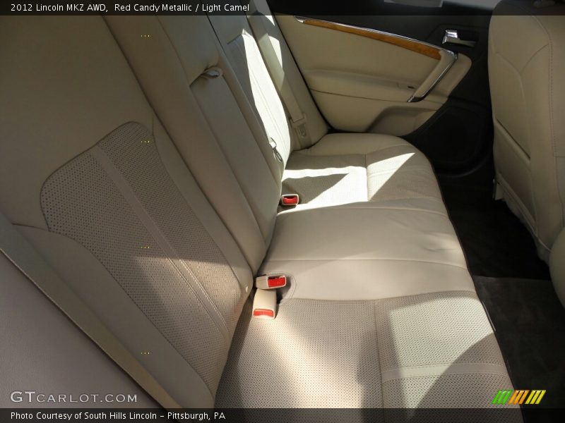 Red Candy Metallic / Light Camel 2012 Lincoln MKZ AWD
