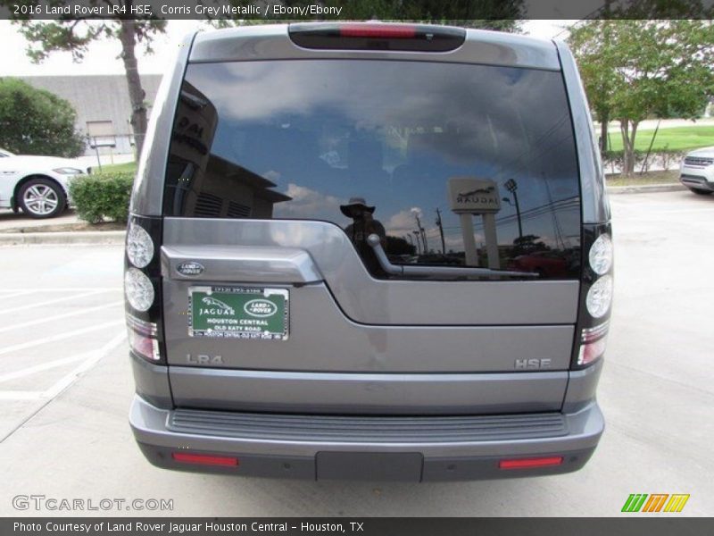 Corris Grey Metallic / Ebony/Ebony 2016 Land Rover LR4 HSE