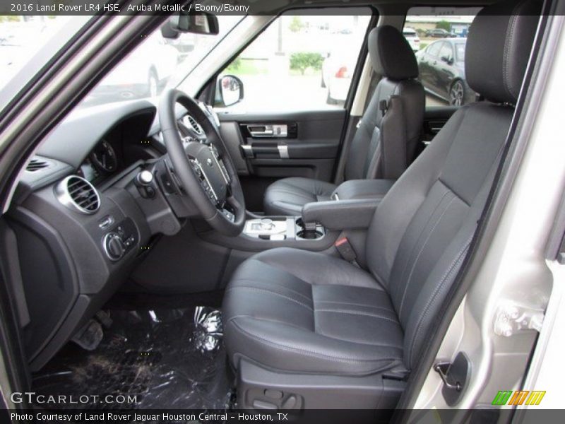 Aruba Metallic / Ebony/Ebony 2016 Land Rover LR4 HSE