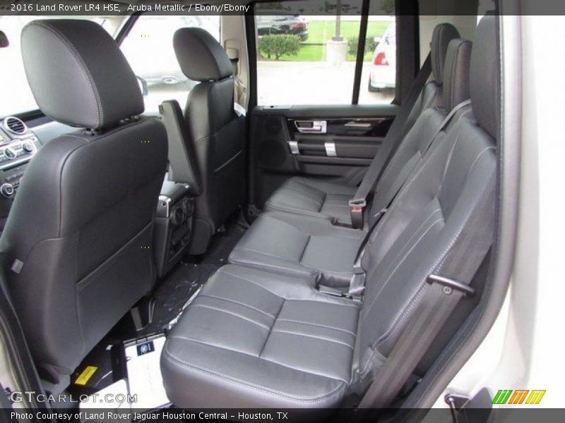 Aruba Metallic / Ebony/Ebony 2016 Land Rover LR4 HSE