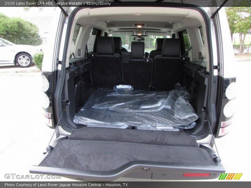 Aruba Metallic / Ebony/Ebony 2016 Land Rover LR4 HSE