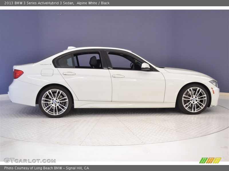 Alpine White / Black 2013 BMW 3 Series ActiveHybrid 3 Sedan