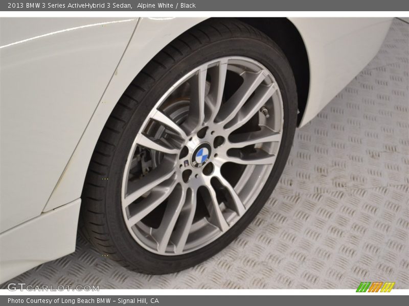 Alpine White / Black 2013 BMW 3 Series ActiveHybrid 3 Sedan