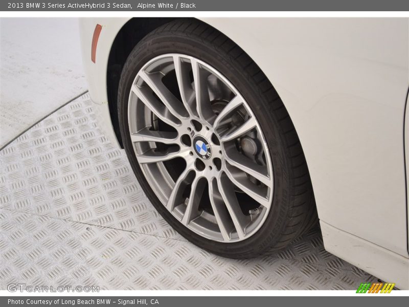 Alpine White / Black 2013 BMW 3 Series ActiveHybrid 3 Sedan