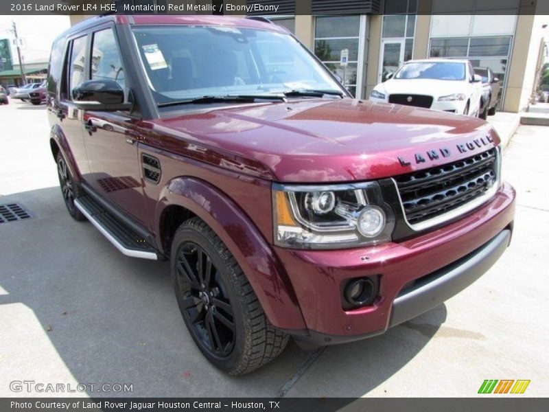 Montalcino Red Metallic / Ebony/Ebony 2016 Land Rover LR4 HSE