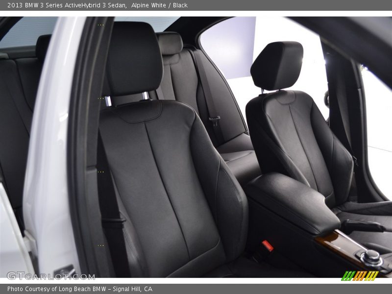 Alpine White / Black 2013 BMW 3 Series ActiveHybrid 3 Sedan