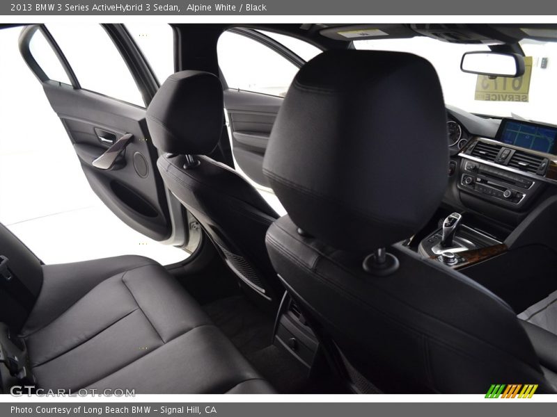 Alpine White / Black 2013 BMW 3 Series ActiveHybrid 3 Sedan