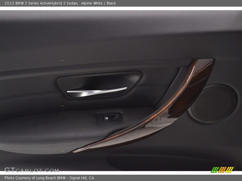Alpine White / Black 2013 BMW 3 Series ActiveHybrid 3 Sedan