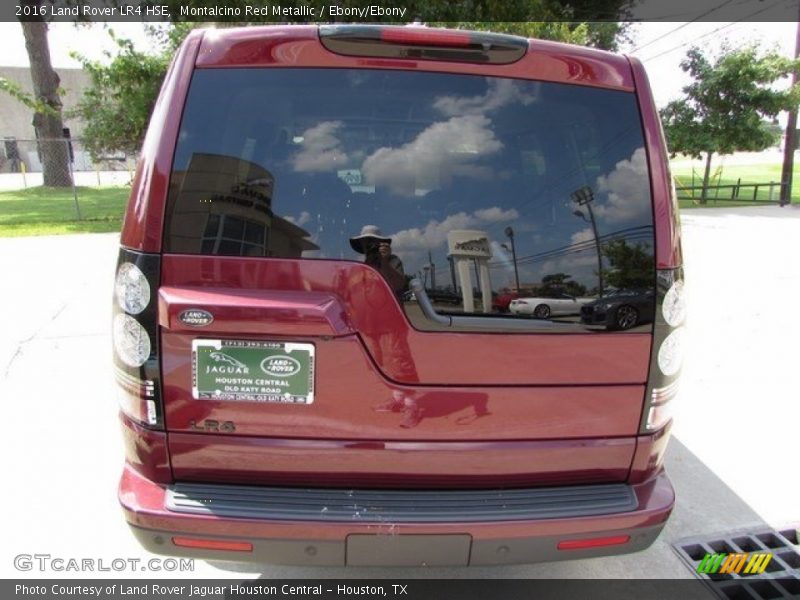 Montalcino Red Metallic / Ebony/Ebony 2016 Land Rover LR4 HSE