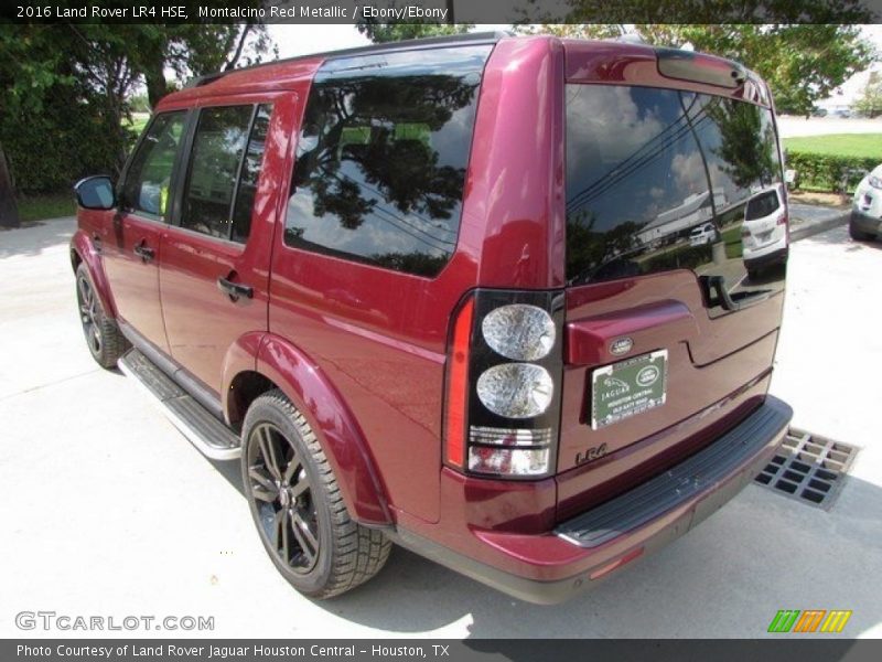 Montalcino Red Metallic / Ebony/Ebony 2016 Land Rover LR4 HSE