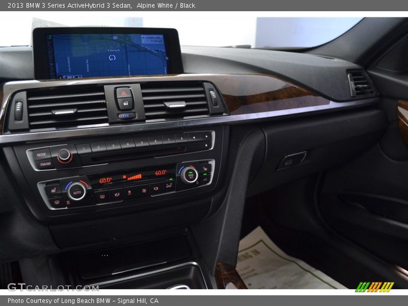 Alpine White / Black 2013 BMW 3 Series ActiveHybrid 3 Sedan