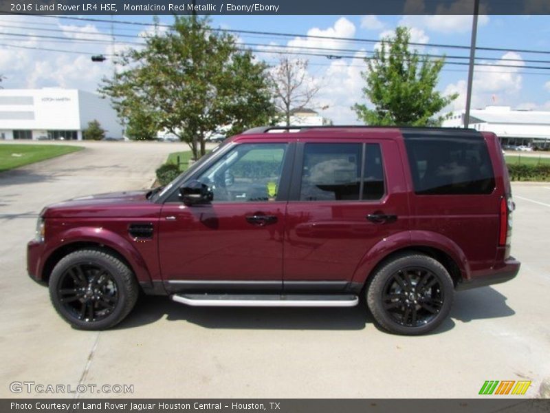 Montalcino Red Metallic / Ebony/Ebony 2016 Land Rover LR4 HSE