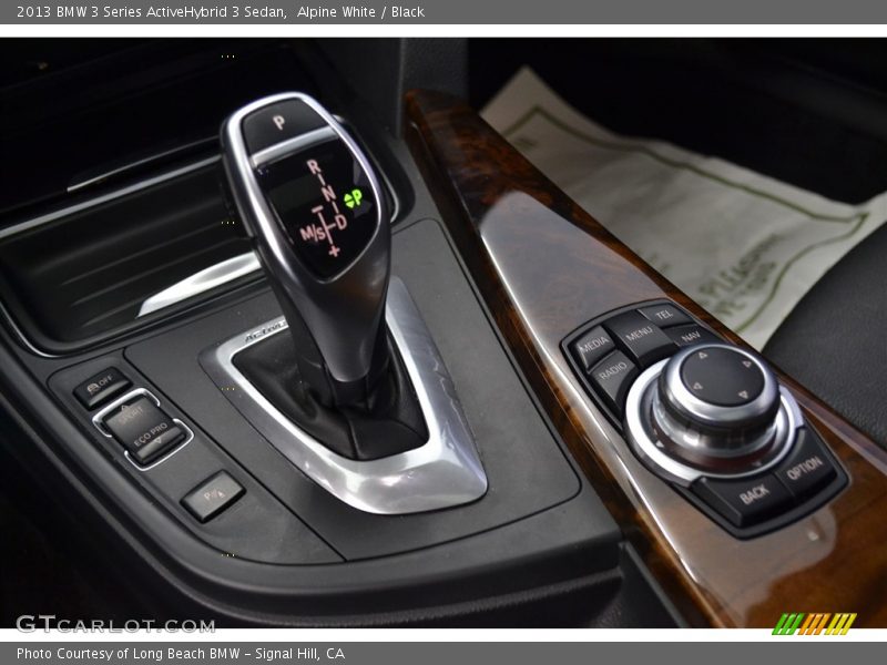 Alpine White / Black 2013 BMW 3 Series ActiveHybrid 3 Sedan