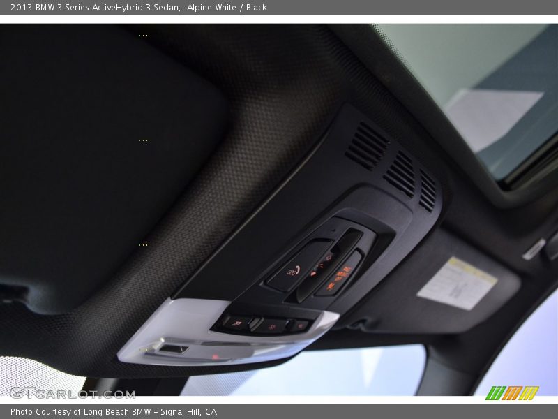 Alpine White / Black 2013 BMW 3 Series ActiveHybrid 3 Sedan