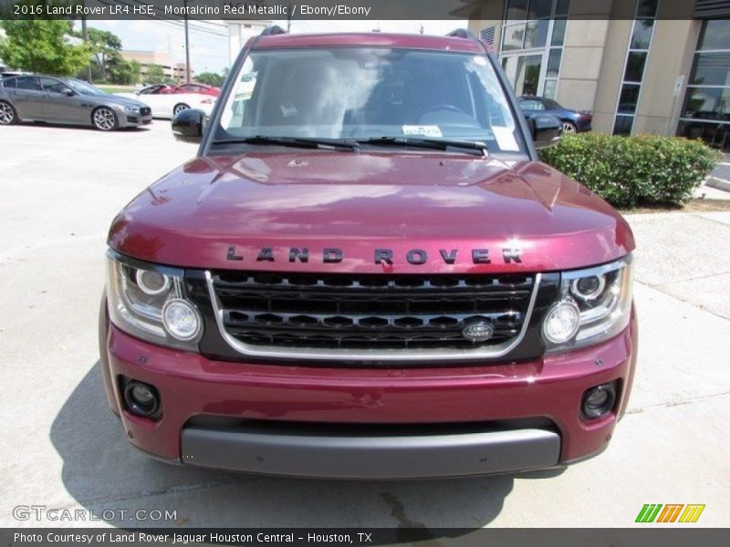 Montalcino Red Metallic / Ebony/Ebony 2016 Land Rover LR4 HSE