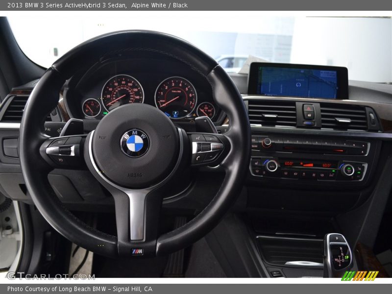 Alpine White / Black 2013 BMW 3 Series ActiveHybrid 3 Sedan