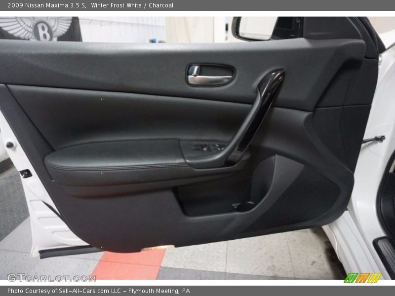 Winter Frost White / Charcoal 2009 Nissan Maxima 3.5 S