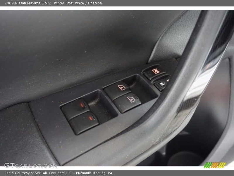 Winter Frost White / Charcoal 2009 Nissan Maxima 3.5 S