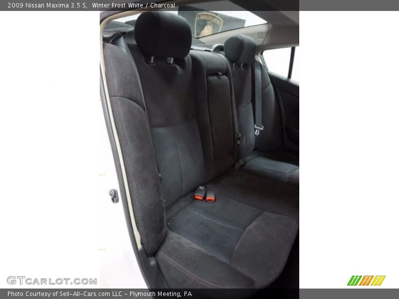 Winter Frost White / Charcoal 2009 Nissan Maxima 3.5 S