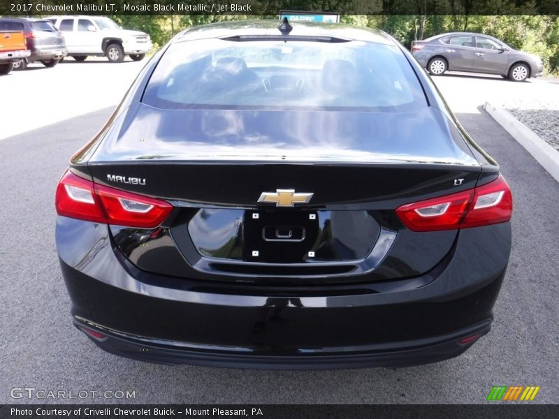 Mosaic Black Metallic / Jet Black 2017 Chevrolet Malibu LT
