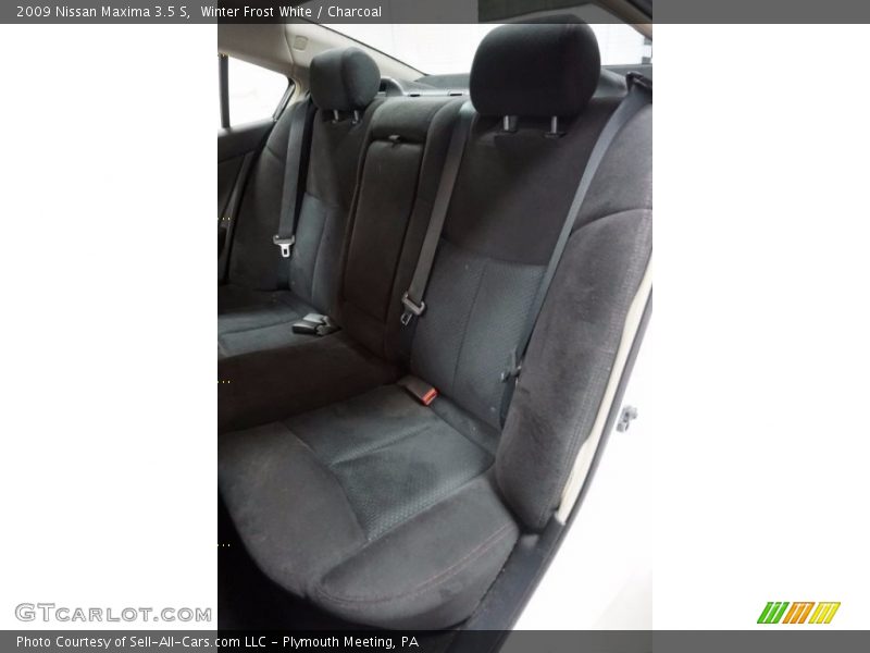 Winter Frost White / Charcoal 2009 Nissan Maxima 3.5 S