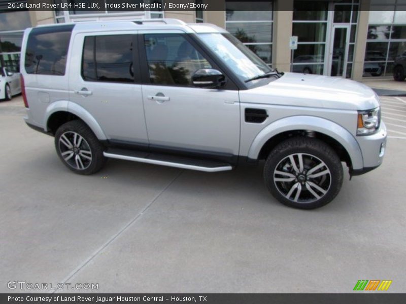 Indus Silver Metallic / Ebony/Ebony 2016 Land Rover LR4 HSE LUX