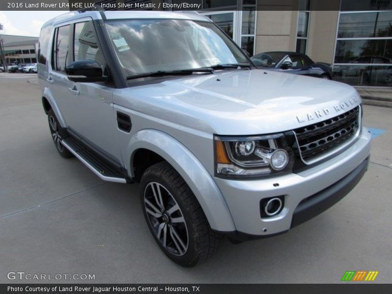 Indus Silver Metallic / Ebony/Ebony 2016 Land Rover LR4 HSE LUX