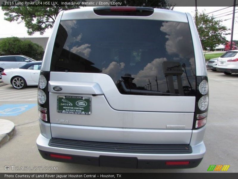 Indus Silver Metallic / Ebony/Ebony 2016 Land Rover LR4 HSE LUX