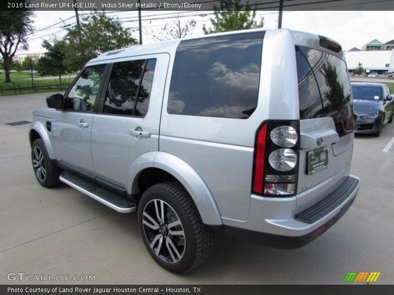 Indus Silver Metallic / Ebony/Ebony 2016 Land Rover LR4 HSE LUX