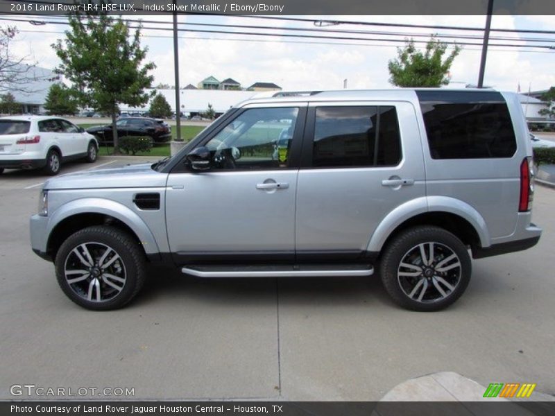 Indus Silver Metallic / Ebony/Ebony 2016 Land Rover LR4 HSE LUX