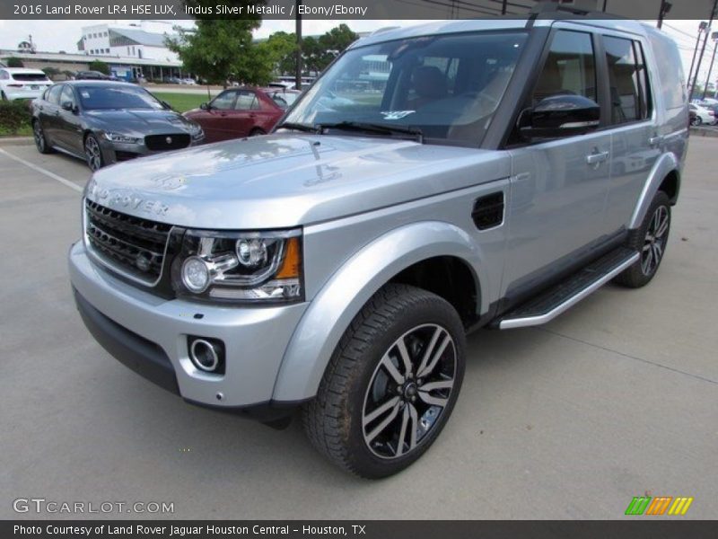 Indus Silver Metallic / Ebony/Ebony 2016 Land Rover LR4 HSE LUX