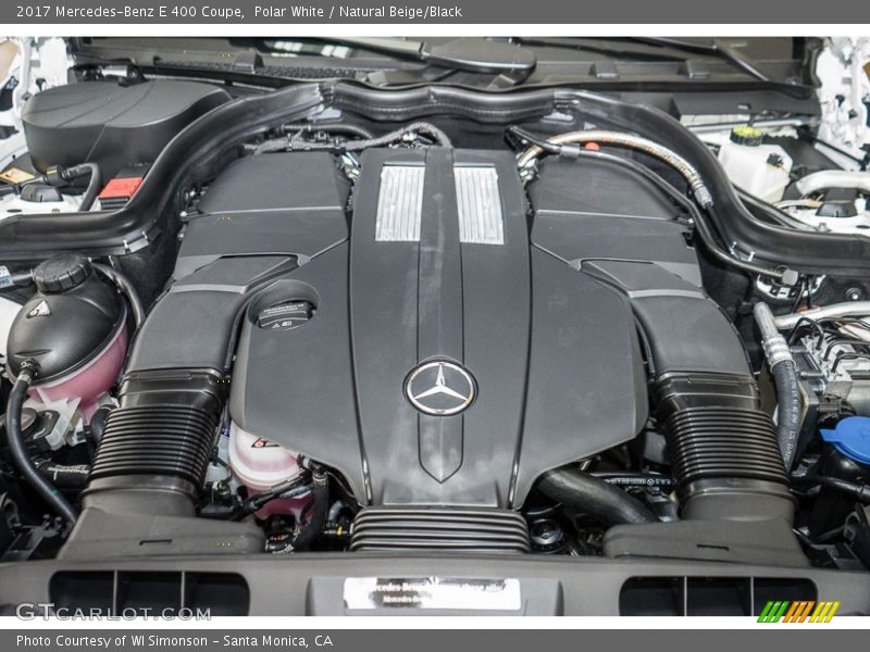  2017 E 400 Coupe Engine - 3.0 Liter Turbocharged DOHC 24-Valve VVT V6