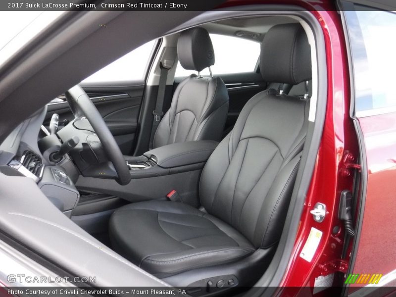 Front Seat of 2017 LaCrosse Premium