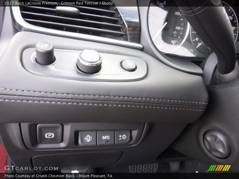 Crimson Red Tintcoat / Ebony 2017 Buick LaCrosse Premium