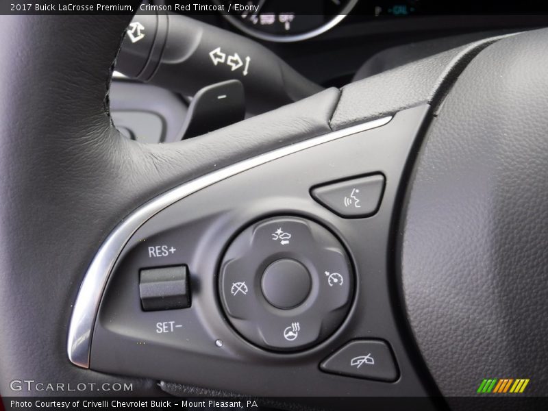 Controls of 2017 LaCrosse Premium