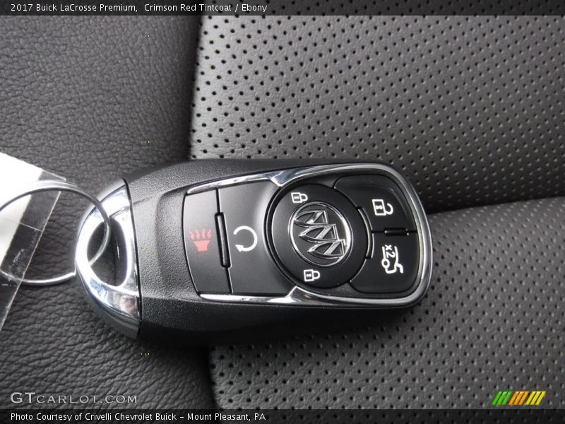 Keys of 2017 LaCrosse Premium