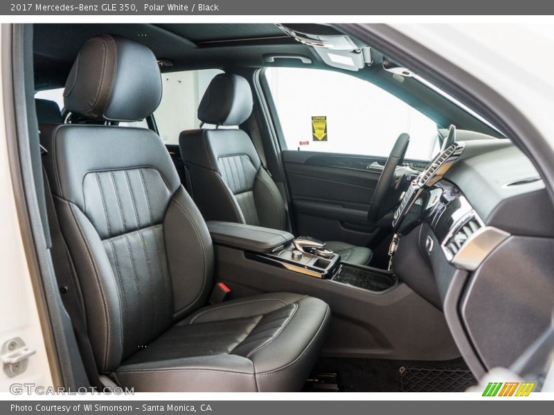 Polar White / Black 2017 Mercedes-Benz GLE 350